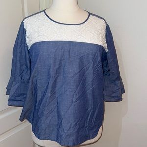 Plus Size Lace Top